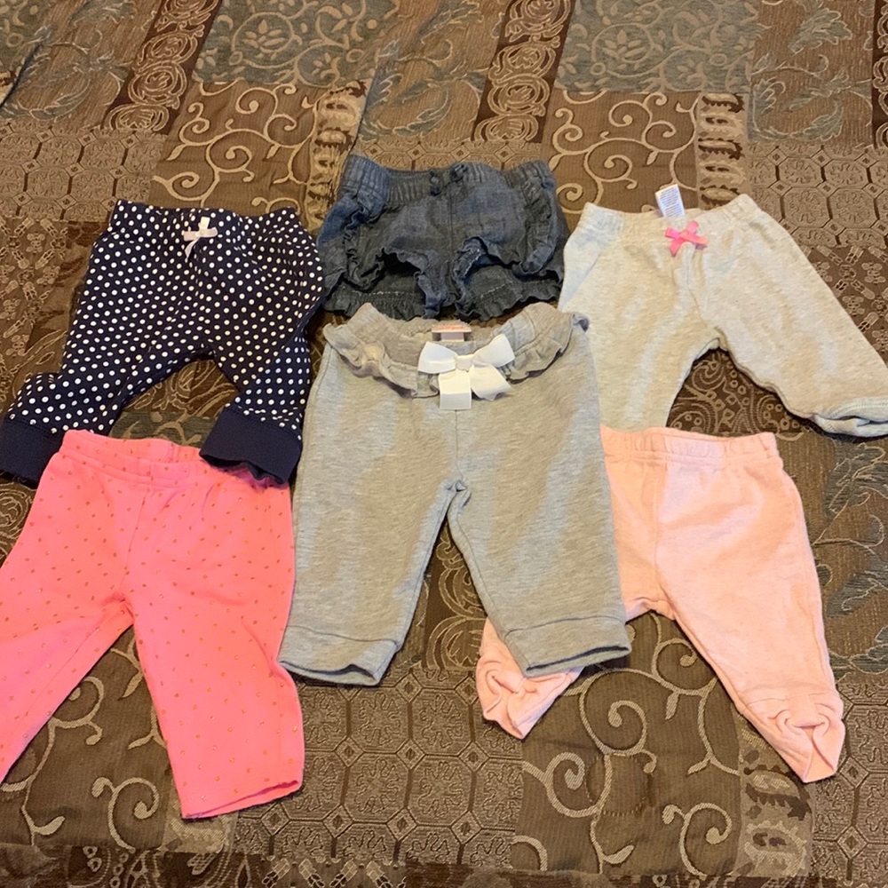 0-3 Month Pants Bundle